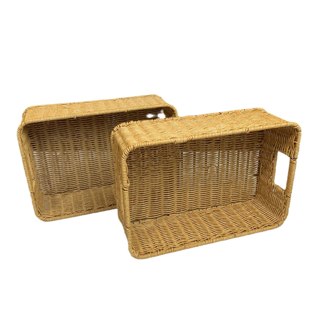 Handcrafted Woven Storage Basket Bowlift