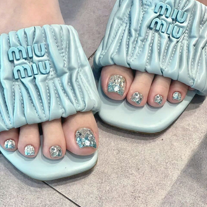 Plush Faux Fur Slide Slippers Bowlift 1787316146