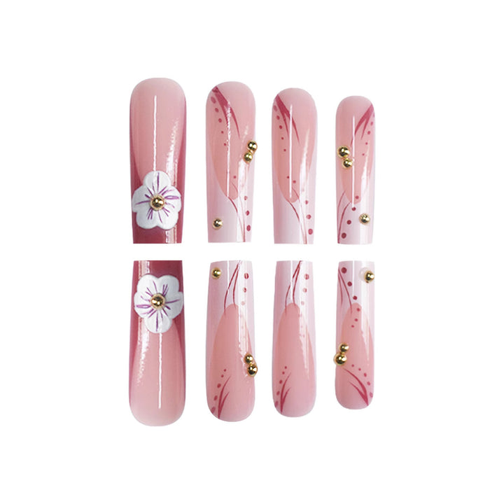 Artistic Cartoon-Themed Press-On Nails Bowlift