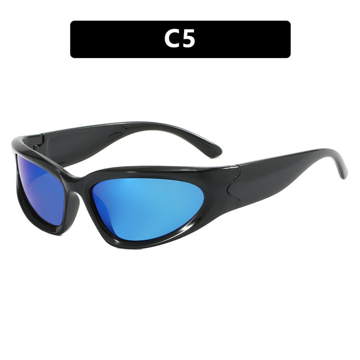 Women's sporty sunglasses with ergonomic design and polarized lenses Bowlift