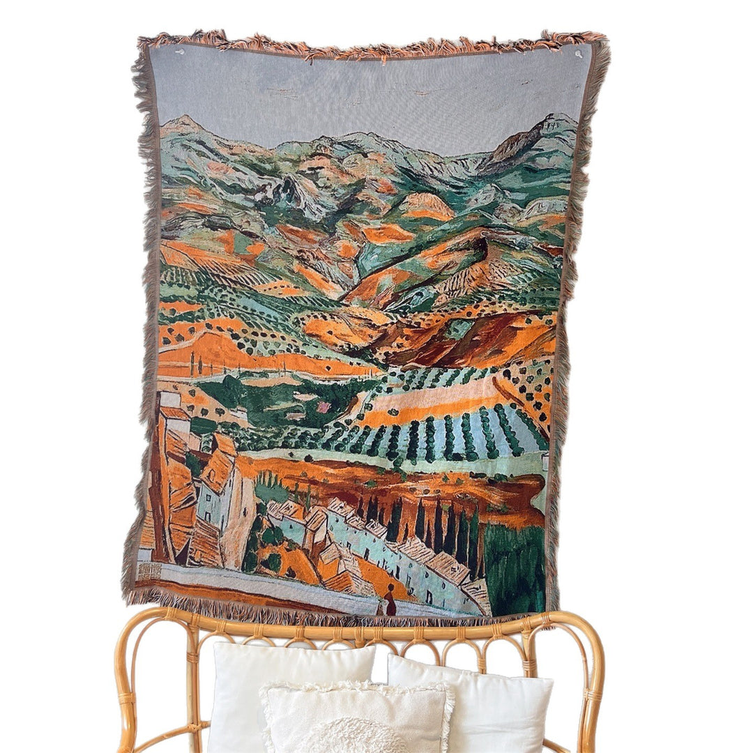 Artistic Tapestry Blanket