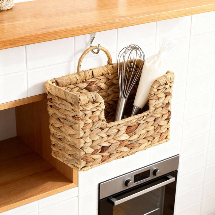 Woven Storage Basket with Handles Bowlift