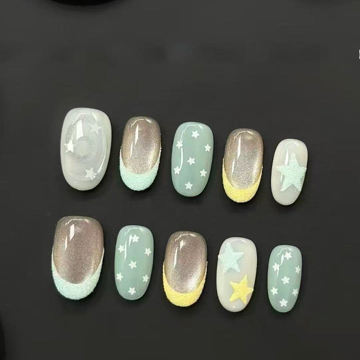 Starry Cosmic Nail Art Set Bowlift