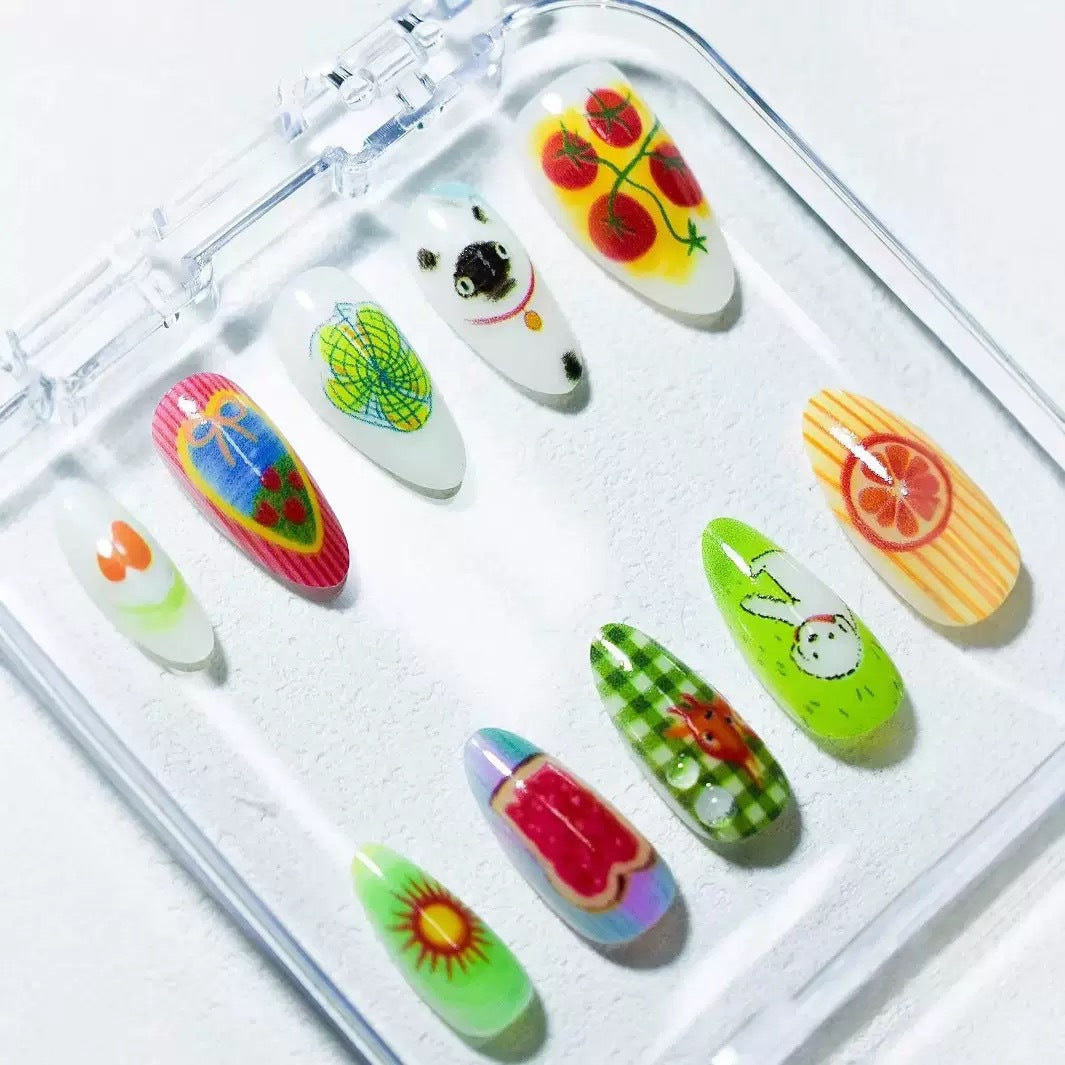 Artistic Themed Nail Art Set Bowlift