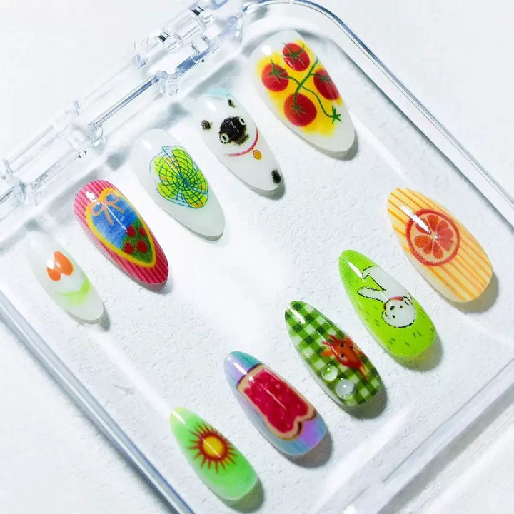 Artistic Themed Nail Art Set Bowlift