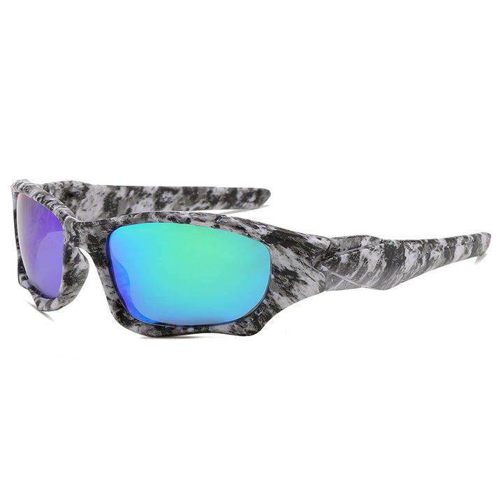 Performance Wraparound Polarized Sunglasses with UV Protection Bowlift