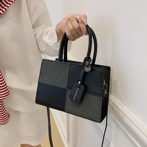 Geometric Structured Handbag Bowlift