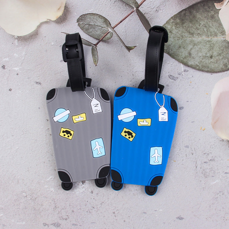 Playful Luggage Identifier Bowlift