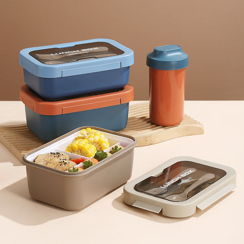 Multi-Compartment Stainless Steel Meal Prep Container