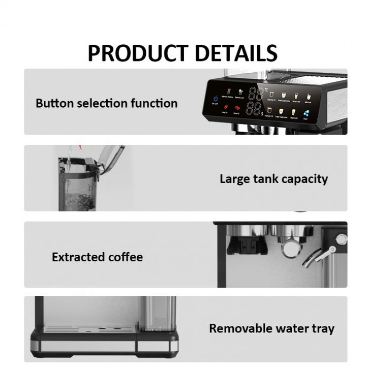 Multifunctional Digital Coffee Brewing System Bowlift