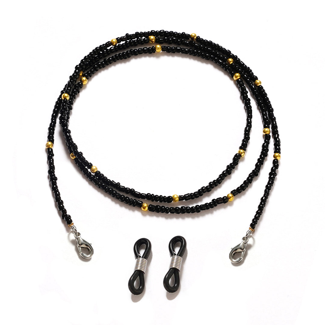 Multi-Strand Beaded Eyewear Chain Bowlift