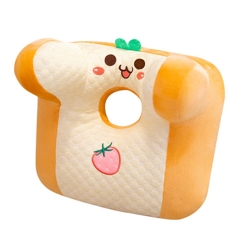 Ergonomic neck support pillow with cute motif Bowlift