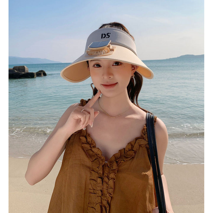Adjustable sun visor with extra wide brim and breathable headband Bowlift