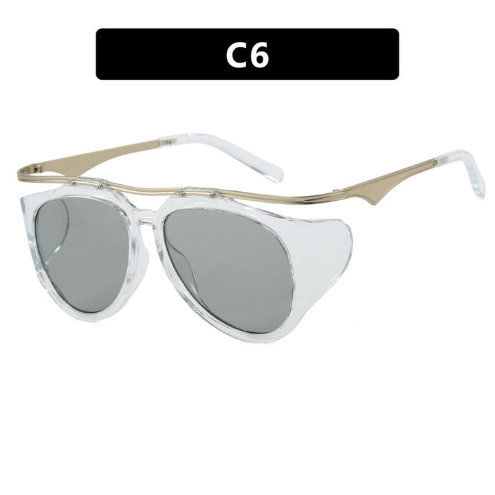 Women's Cat-Eye Sunglasses with Unique Design and Protective Lenses Bowlift
