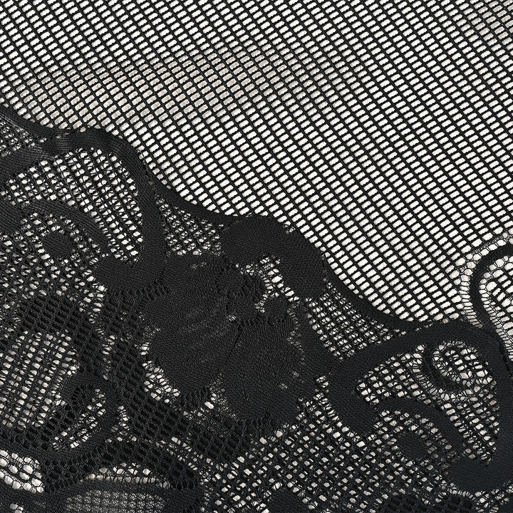 Floral Lace Sheer Window Curtain