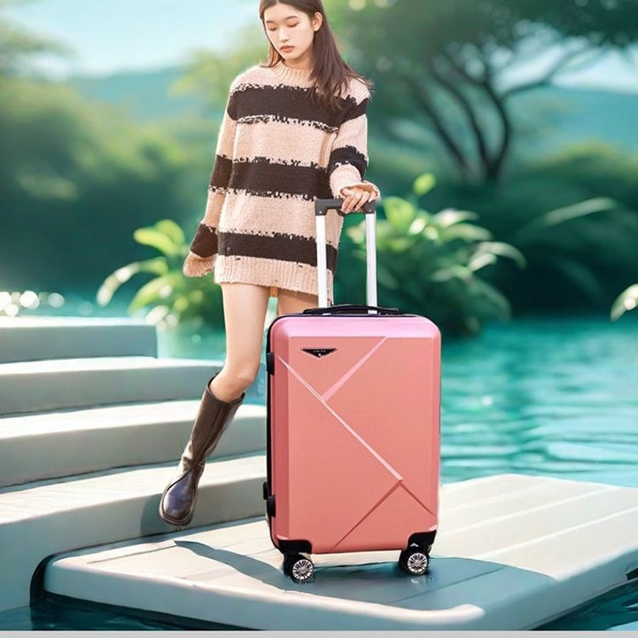 Hardshell Suitcase with Modern 360-Degree Wheels and Secure Combination Lock Bowlift