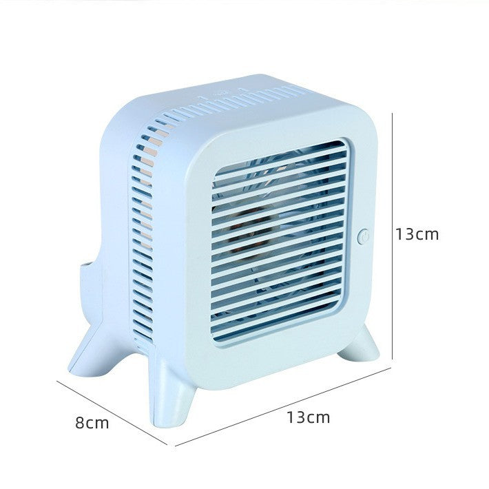 Ladies Compact Table Fan with Adjustable Fan Speed Bowlift