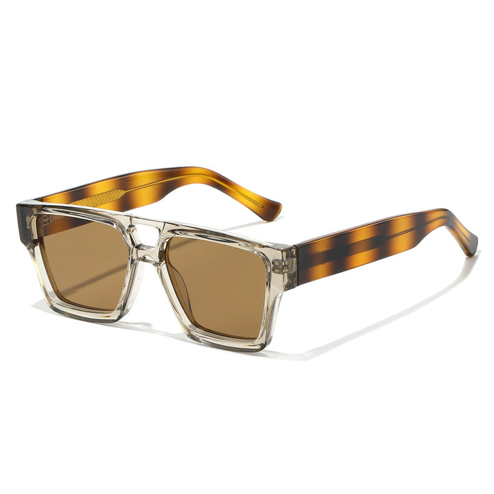Women's sporty rectangular sunglasses with UV protection and trendy design Bowlift