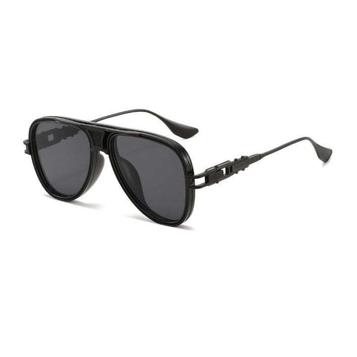 Retro Aviator Style Sunglasses Bowlift