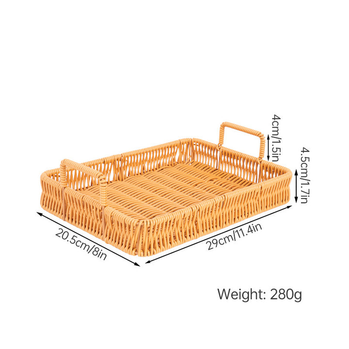 Handwoven Serving Tray Bowlift