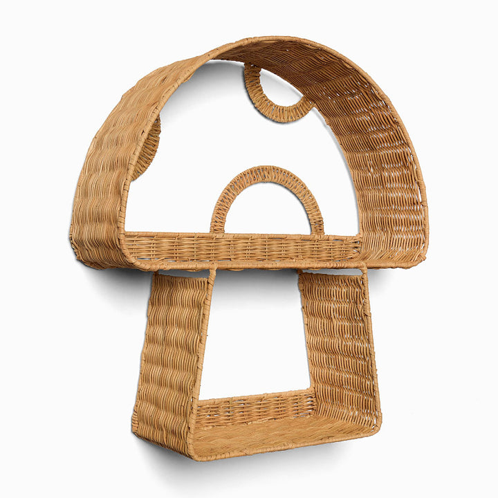 Wall shelf in playful design Bowlift