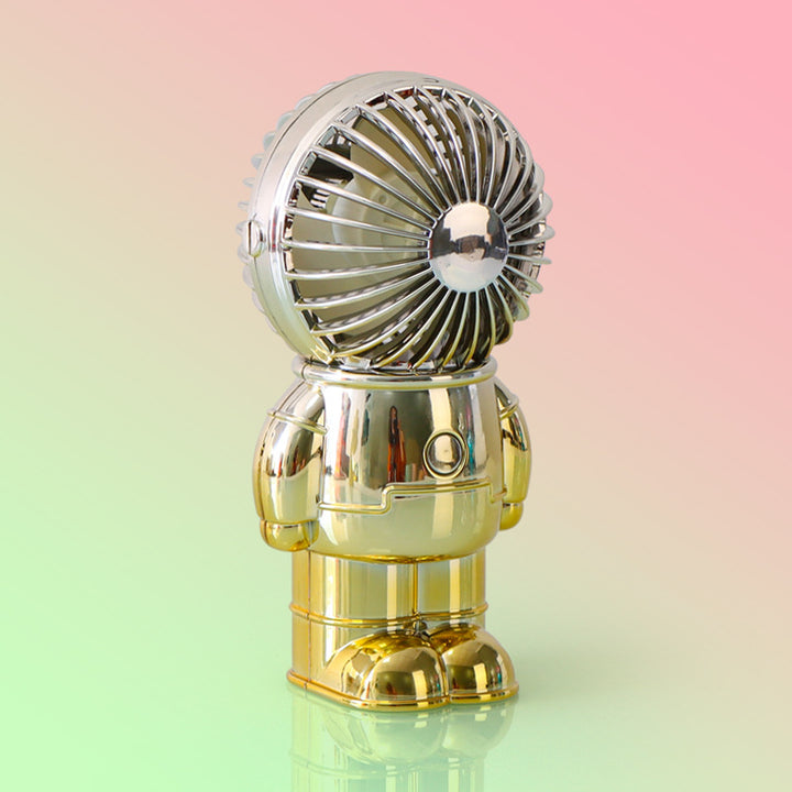 Retro-Inspired Mini Desk Fan Bowlift