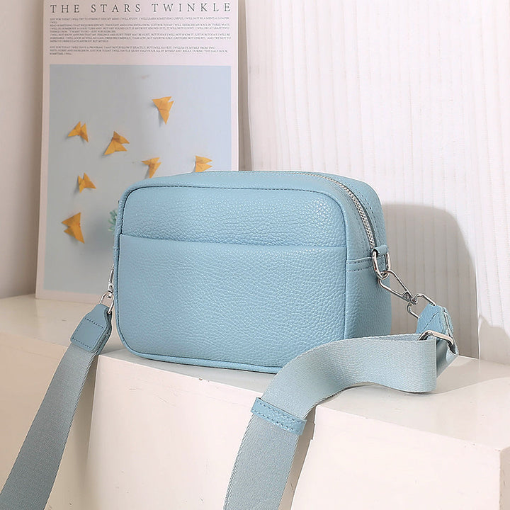 Elegant Shoulder Bag Made of High-Quality Leather Bowlift