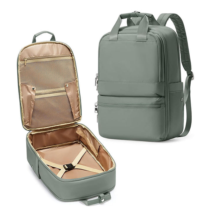Multifunctional and Elegant Travel Suitcase Backpack Bowlift