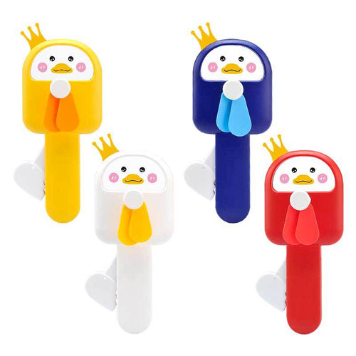 Unisex Portable Handheld Fan in cheerful Duck Design Bowlift