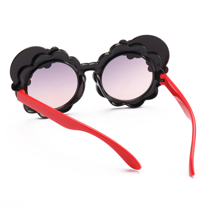 Ladies design-oriented sunglasses with flower-shaped frame Bowlift