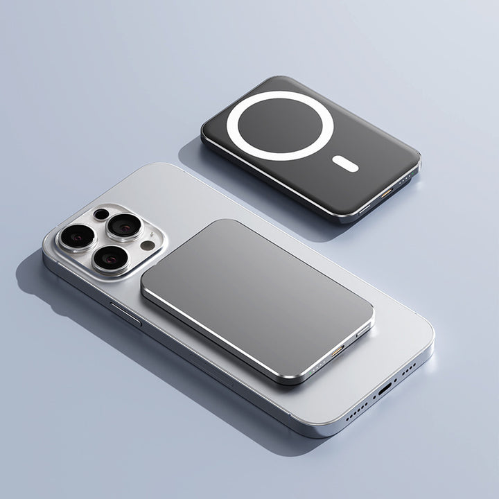 Portable Magnetic Power Bank with High-Speed Charging Bowlift