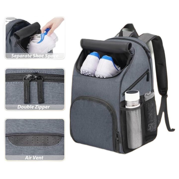 Multi-Purpose Sports Gear Backpack Bowlift