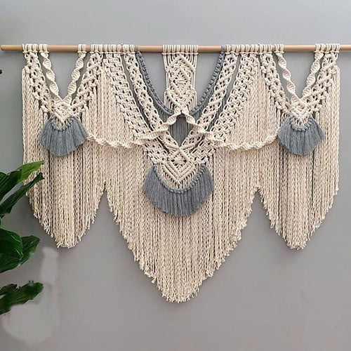 Decorative Macrame Wall Art Bowlift