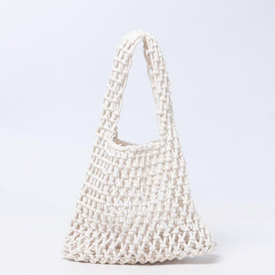 Handcrafted Macrame Tote Bag Bowlift