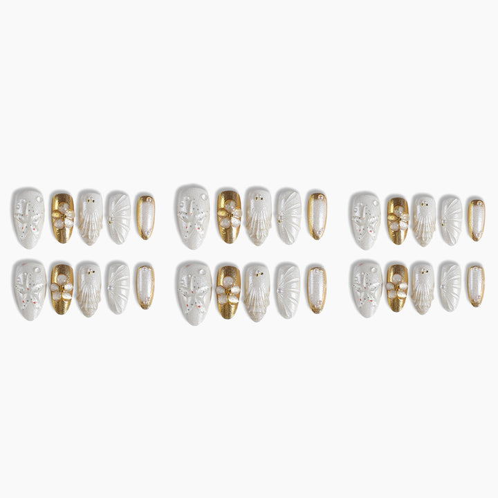 Premium Decorative Press-On Nail Art Collection Bowlift