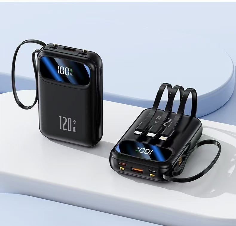 High-performance power bank with digital display and multiple connections Bowlift