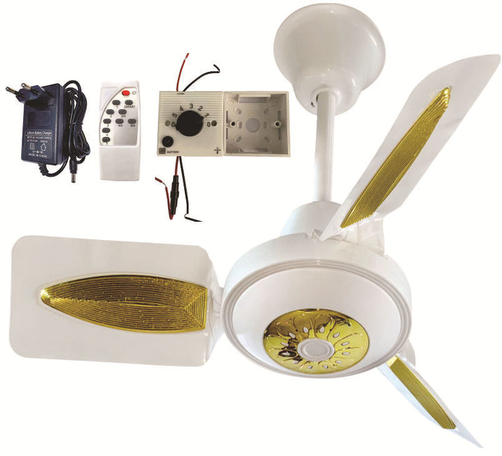 Ladies ceiling fan with LED lighting Bowlift
