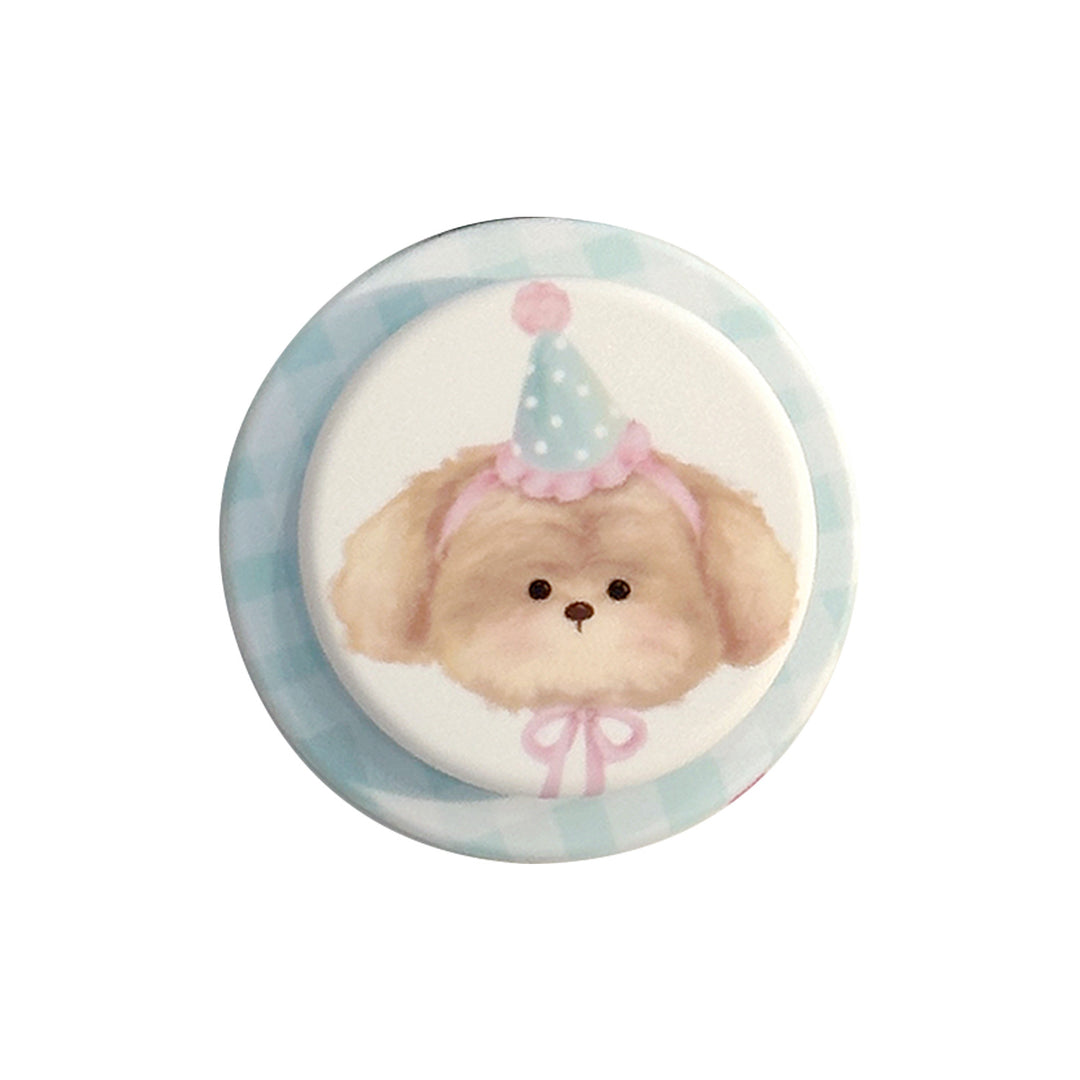 Smartphone Finger Holder in playful dog design Bowlift