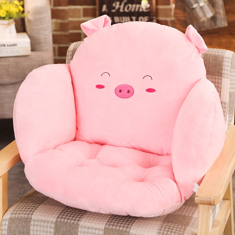 Plush seat cushion with cute bear motif Bowlift