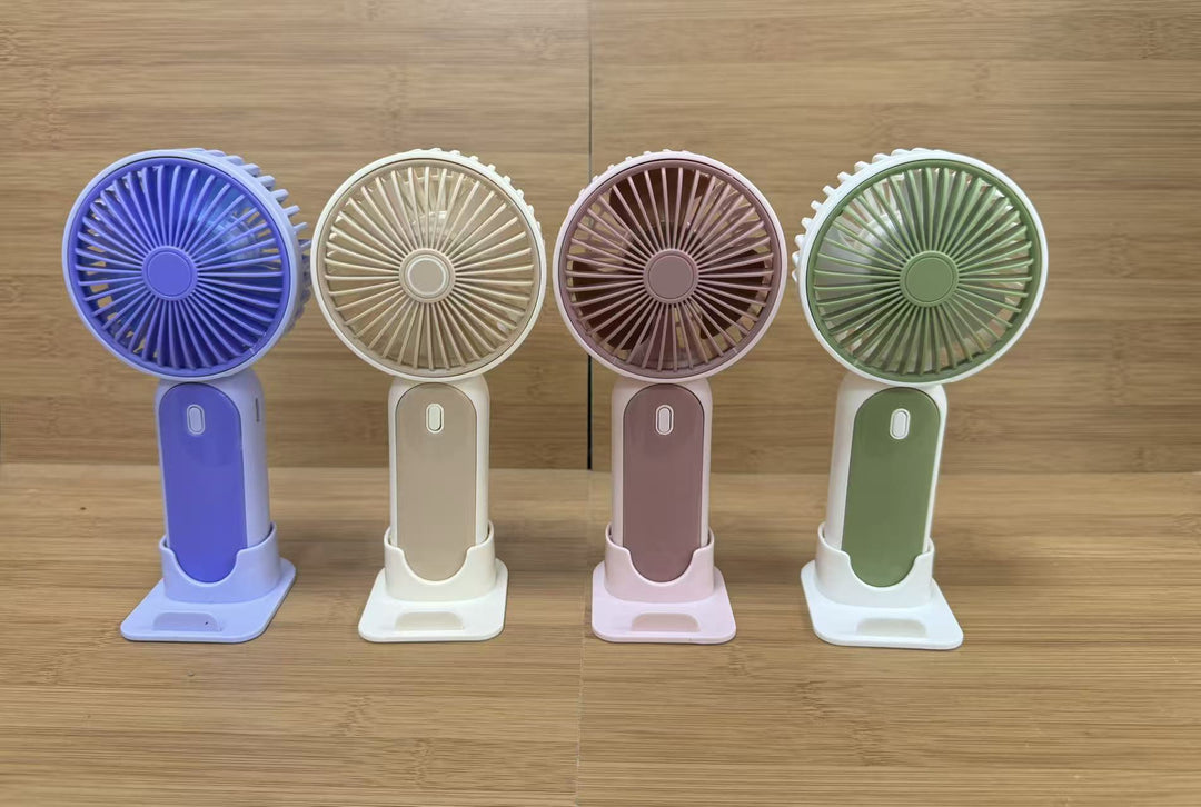 Unisex Portable Battery Fan with Flexible Mount Bowlift