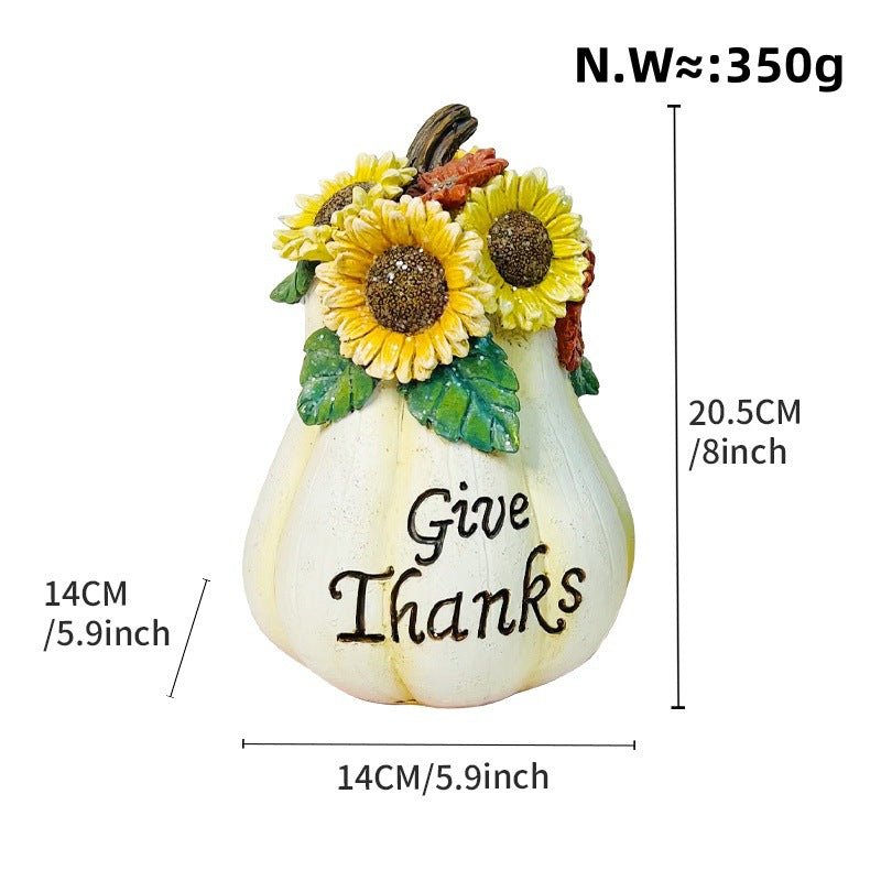 Decorative Pumpkin Figure Bowlift