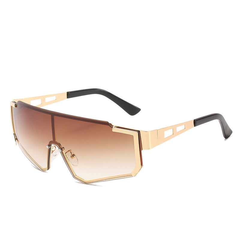 Women futuristic oversized sunglasses Bowlift