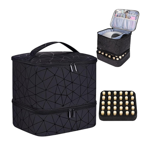 Cosmetic Organizer Bag with Removable Compartments Bowlift
