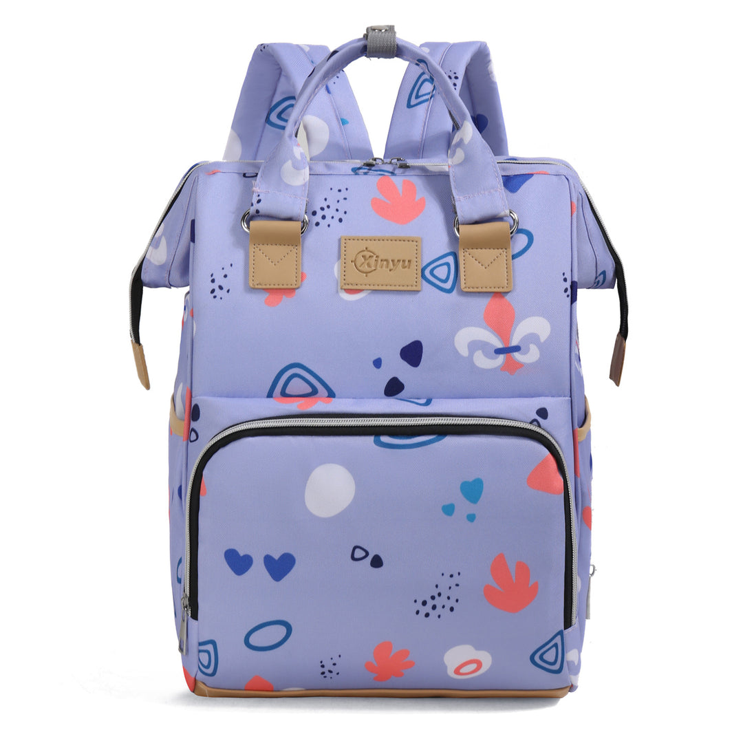 Stylish Multi-Pocket Diaper Backpack Bowlift