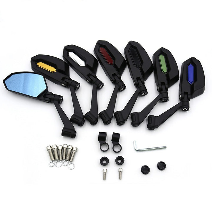Premium Adjustable Rearview Motorcycle Mirrors Bowlift