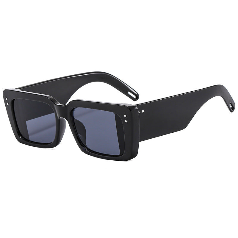 Women's Fashion Square Sunglasses with Elegant Frame Structure Bowlift