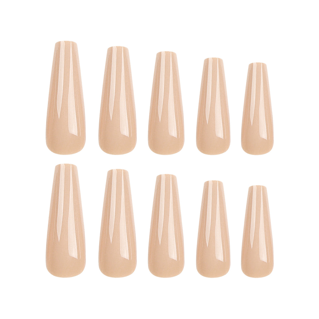 Artificial Nails in High Gloss Finish Bowlift