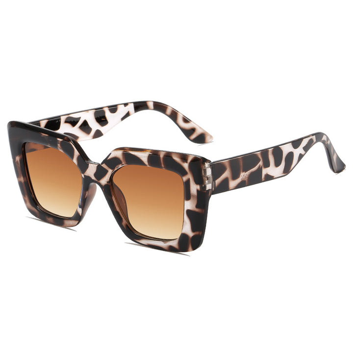 Fashionable Geometric Frame Sunglasses Bowlift