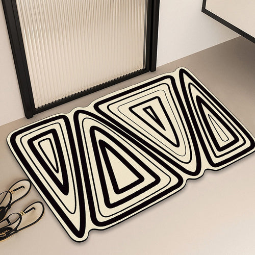 Geometric Patterned Area Mat