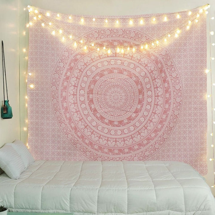 Mandala-Themed Wall Tapestry